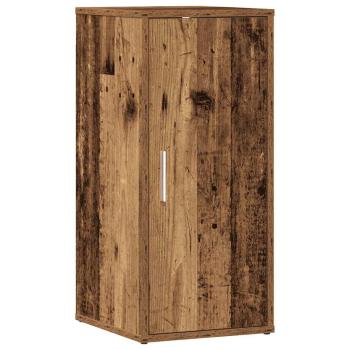 Schuhschrank Altholz-Optik 32x35x70 cm Holzwerkstoff