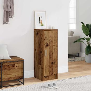 ARDEBO.de - Schuhschrank 32 x 35 x 92 cm Altholz