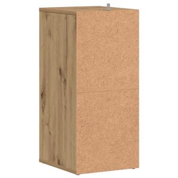 Schuhschrank 32 x 35 x 70 cm Artisan-Eiche 5 Paar Schuhe