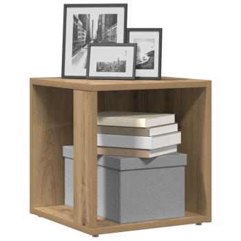 ARDEBO.de - Side Table 33 x 33 x 34 cm Engineered wood Artisan-Eiche