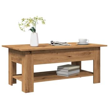 ARDEBO.de - Couchtisch Artisan-Eiche 102x55x42 cm Holzwerkstoff