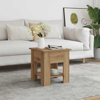 ARDEBO.de - Couchtisch Artisan-Eiche 40x40x42 cm Holzwerkstoff