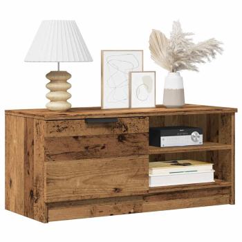 ARDEBO.de - TV-Schränke 2 Stk. Altholz-Optik 80x35x36,5 cm Holzwerkstoff
