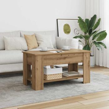ARDEBO.de - Couchtisch Artisan-Eiche 101x49x52 cm Holzwerkstoff