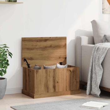 ARDEBO.de - Aufbewahrungstruhe Artisan-Eiche 70x40x38 cm Holzwerkstoff