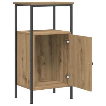 Nachttische 2 Stk. Artisan-Eiche 41x31x80 cm Holzwerkstoff