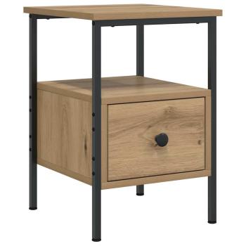 Nachttisch Artisan-Eiche 34x36x50 cm Holzwerkstoff