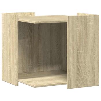 Katzenklo Sonoma Eiche 53x53x51 cm Holzwerkstoff