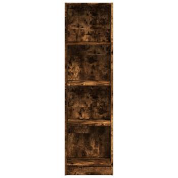 B?cherregal R?uchereiche 40x24x143 cm Holzwerkstoff