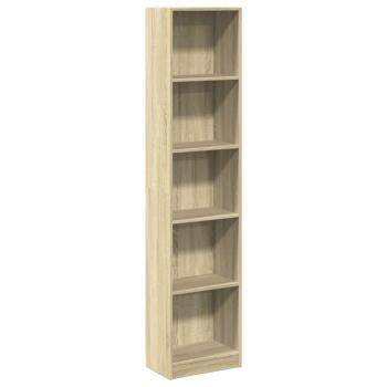 B?cherregal Sonoma-Eiche 40x24x176 cm Holzwerkstoff