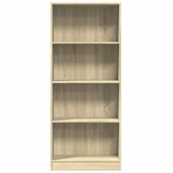 Bücherregal Sonoma-Eiche 60x24x143 cm Holzwerkstoff