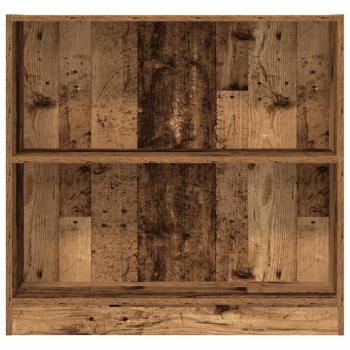 Bücherregal Altholz-Optik 80x24x76cm Holzwerkstoff
