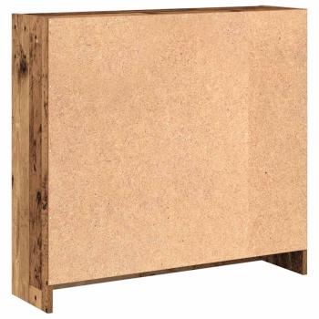Bücherregal Altholz-Optik 80x24x76cm Holzwerkstoff