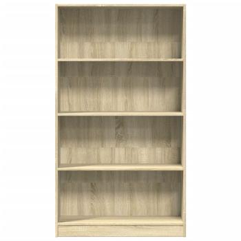 B?cherregal Sonoma-Eiche 80x24x143 cm Holzwerkstoff