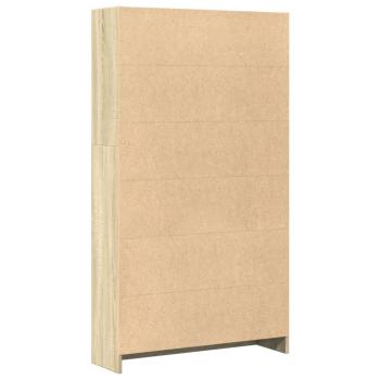 B?cherregal Sonoma-Eiche 80x24x143 cm Holzwerkstoff