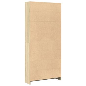 B?cherregal Sonoma-Eiche 80 x 24 x 176 cm Holzwerkstoff
