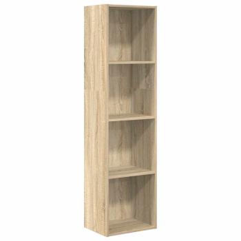 Bücherregal Sonoma-Eiche 40x30x152 cm Holzwerkstoff