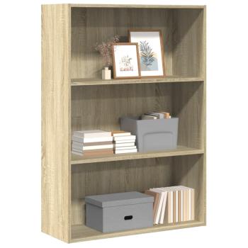 ARDEBO.de - Bücherregal Sonoma-Eiche 80x30x114 cm Holzwerkstoff