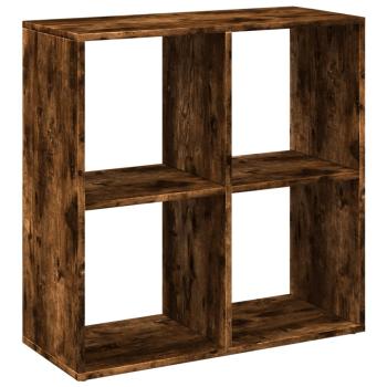 Raumteiler-B?cherregal R?uchereiche 69,5x29x69,5 cm