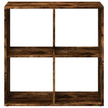 Raumteiler-B?cherregal R?uchereiche 69,5x29x69,5 cm