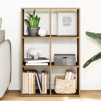 ARDEBO.de - Raumteiler-Bücherregal Artisan-Eiche 69,5x29x103,5 cm