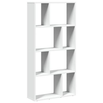 Bücherregal Weiß 60 x 20 x 120,5 cm Holzwerkstoff