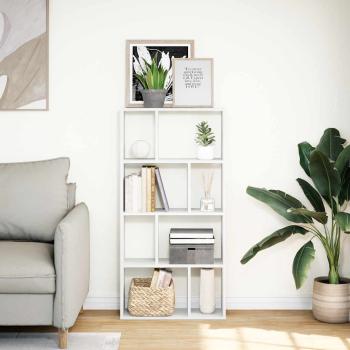 Bücherregal Weiß 60 x 20 x 120,5 cm Holzwerkstoff