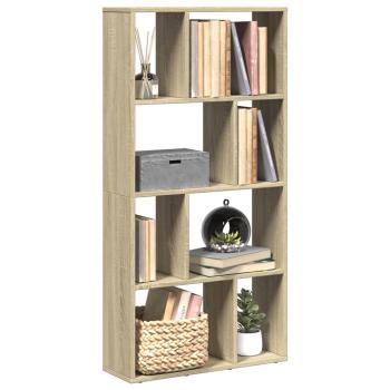 ARDEBO.de - Bücherregal Sonoma-Eiche 60x20x120,5 cm Holzwerkstoff