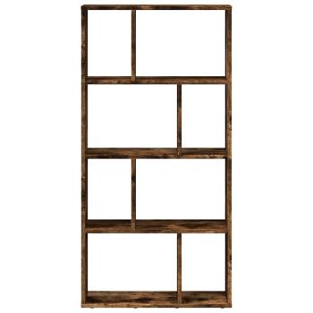 Bücherregal Räuchereiche 60x20x120,5 cm Holzwerkstoff