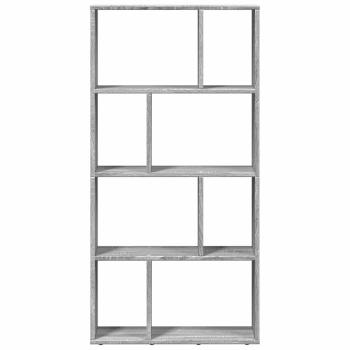 Bücherregal Grau Sonoma 60x20x120,5 cm Holzwerkstoff