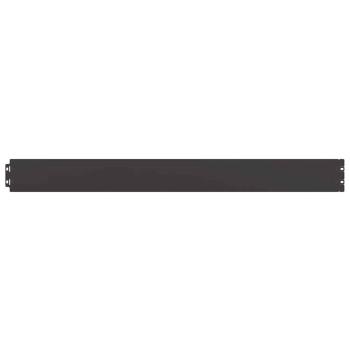 Raseneinfassung 50 Stk. 10 x 103 cm Kaltgewalzter Stahl Schwarz