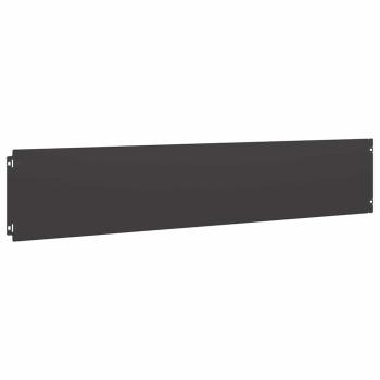 Raseneinfassung 30 Stk. 20 x 103 cm Kaltgewalzter Stahl Schwarz