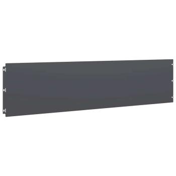 Rasenkanten 10 Stk. Anthrazit 25x103 cm Kaltgewalzter Stahl