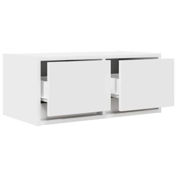 TV-Schränke 2 Stk. Weiß 60x31x25,5 cm Holzwerkstoff