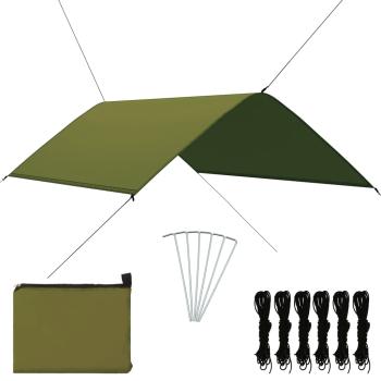 ARDEBO.de - Outdoor-Tarp 3x2 m Grün