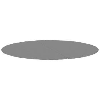 Pool-Bodentuch Hellgrau Ø244 cm Polyester Geotextil