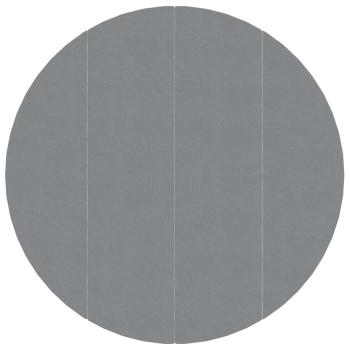 Pool-Bodentuch Hellgrau Ø428 cm Polyester Geotextil