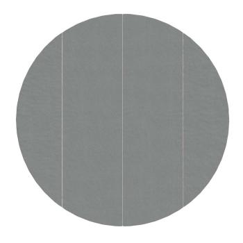 Bodenfolie für Pools Ø 458 cm (1 mm) Vliesstoff Hellgrau