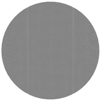 Pool-Bodentuch Hellgrau Ø306 cm Polyester Geotextil