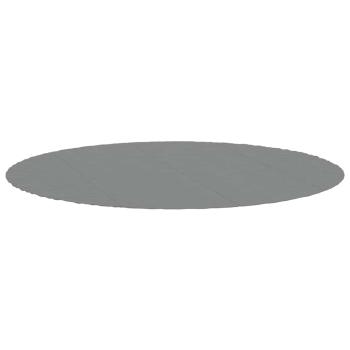 Pool-Bodentuch Hellgrau Ø458 cm Polyester Geotextil