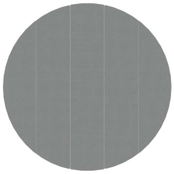 Pool-Bodentuch Hellgrau Ø550 cm Polyester Geotextil
