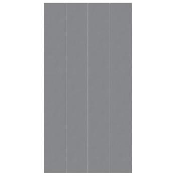 Pool-Bodentuch Hellgrau 820x420 cm Polyester Geotextil