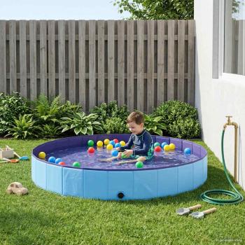ARDEBO.de - Kinder Schwimmbecken Ø300 x 38 cm Rund für Kind für Blau