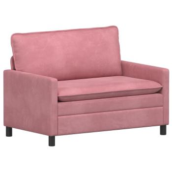 Sofa Set 2 stk. Rosa Samt