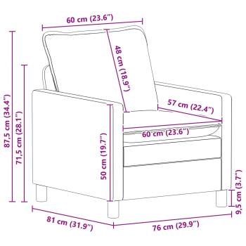 Sofa Set 2 Stk. Gelb Samt