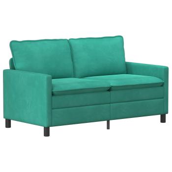 Sofa Set 2 stk. Türkis Samt