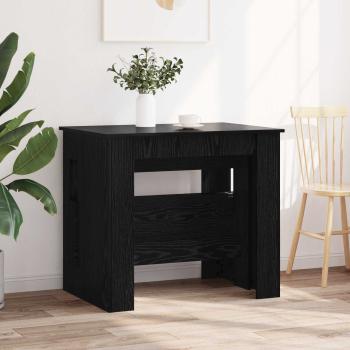 Esstisch 180 x 85 x 75 cm Holzwerkstoff Schwarze Eiche