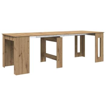 Esstisch 240 x 85 x 75 cm Holzwerkstoff Artisan-Eiche