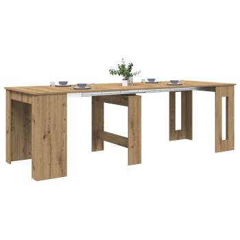 Esstisch 240 x 85 x 75 cm Holzwerkstoff Artisan-Eiche