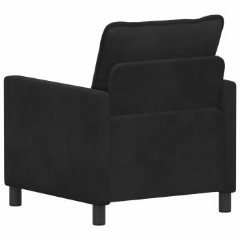 Sofa Schwarz 76 x 81 x 87,5 cm Samt